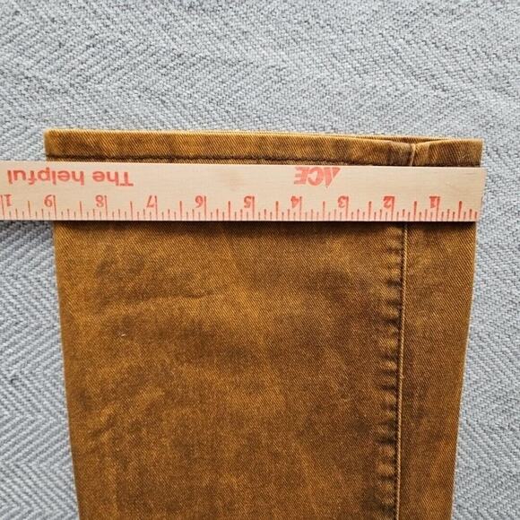 Shein Jeans Women's Size M (29x29) Flare Leg Copper Acid Wash Stretch Y2K Boho - Picture 16 of 16